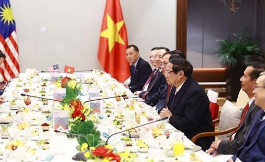 Việt Nam, Malaysia nhất trí tăng cường hợp tác giải quyết các vấn đề trên biển